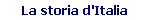 La storia d'Italia